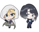 SDキャラ ちびキャラ デフォルメキャラできます 二次創作、オリジナル等…プレゼントやグッズ、アイコンにどうぞ イメージ2