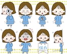 目を引くゆるカワポップなカットイラスト描きます 親切丁寧！初心者の方も大歓迎！修正無制限‼︎まずはご相談を♪ イメージ3