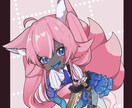 可愛いイラスト、アイコン描きます 可愛い女の子イラスト、デフォルメ描きます！ イメージ3