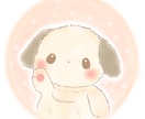 お名前入りSNSアイコンを描きます ゆるふわ動物、ぬいぐるみ風イラスト！ イメージ4
