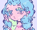 ポップでキュートでユニークなアイコンを制作します 着せ替え感覚で複数パターンご提案します♩ イメージ2
