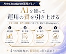 AIに特化したInstagram運用をいたします AIによる分析力・企画力・制作力を活用し、高精度の運用を実現 イメージ3
