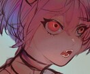 SNSでのアイコンを描きます 動画の一枚絵、イラストなども承っております！お声掛け下さい！ イメージ5