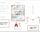 両家顔合わせのしおりを作成します セミオーダーの”あなただけ”のしおりを作成 イメージ4