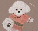 ふんわり優しい雰囲気のアイコンお描きします 《絵本のような優しいイラスト》 イメージ3