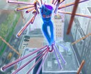 彩度高めのイラストお描きします サムネ、動画、挿絵、CDジャケットなど様々な用途に！ イメージ9
