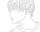 SNSなどに使えるシンプルな線画イラスト書きます SNSやブログなど多種多様に使えるシンプルでおしゃれな線画★ イメージ5