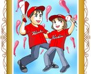 きれいめ似顔絵イラスト描きます 心はいつもロマンチック。そんな似顔絵描きます。 イメージ8