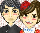 似顔絵を描きます 結婚式　卒業式　誕生日などの記念にいかがでしょうか？ イメージ1