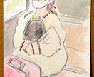 イラストを描きます クレヨン、水彩、色鉛筆を使い風景、花、野菜、などを描きます。 イメージ2