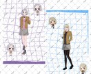 アイコン、夢絵お描きします HL、GL、BL全て対応可能です イメージ2