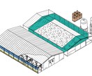 一級建築士が建築パース、スケッチを描きます 線画、カラー(リアル、色鉛筆調等)要望に応じて仕上げます！ イメージ9