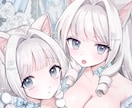 萌系【かわいい女の子】描きます 細かいヒアリングで必ずお望み以上のものを！男性も得意です イメージ8