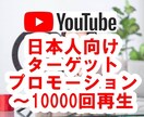 YouTube日本人に宣伝して再生回数を伸ばします 狙ったキーワードの検索結果で拡散！ファン化 マーケティング イメージ1