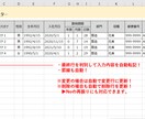 Excel表に入力フォームを作成します ★現役SE★日常作業の短縮化！ イメージ2