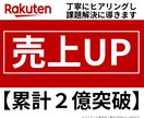 アクセス人数の伸び悩み解決します 2025/11月最新※楽天SEO対策お伝えします イメージ1