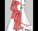 イラストを描きます 少女絵を描きます（全身）SNSや動画などに使用してください。 イメージ3