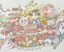 アナログイラスト描きます 主に色鉛筆で暖かみのあるイラストを描きます。 イメージ4