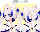高品質・高可動域のLive2Dモデリング承ります 修正無制限！立体的な動きとお顔にぴったりの表情作りが得意です イメージ3