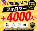 Instagramフォロワー＋4000人増やします 振り分け可能/ゆっくり増加可能/減少保証付き イメージ1