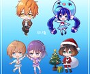 貴方のキャラをデフォルメ化します キャラクターデザインが決まっている方へ！グッズ制作などに！ イメージ2