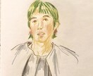 アイコンや装飾に⭐️スケッチ風に描きます 暖かさのある似顔絵作成します！ イメージ3