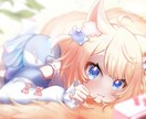 キャラクターイラスト制作します 背景込みの一枚絵！使い方はアナタ次第！ イメージ4