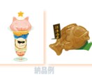 写真や資料から『美味しい〜ご飯』！描きます 2枚、1000円で最短即日！美味しいで注目を集めます！ イメージ3