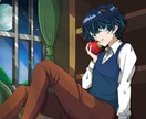 動画サムネ、歌ってみたに最適なイラストを描きます 動画用、アイコン用、記念用など…のイラストを提供いたします! イメージ3