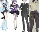 早い納期でイラスト作成します 高級感のある作画コスト高めの厚塗りイラスト イメージ8