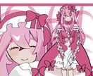 キャラクターを紹介するのに便利な絵を描きます 創作キャラについての資料に使える絵や、1枚絵を書きます イメージ1