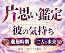 片思いの彼の気持ち・進展時期と未来を占いますます 彼の本音・魂レベルの相性から二人の未来まで男性目線で鑑定 イメージ1