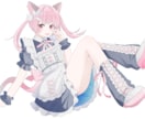 活動者向け!!イラスト制作承ります 可愛い・綺麗・透明感のあるイラストを制作します！ イメージ5