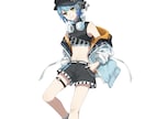 立ち絵、配信用イラストを制作いたします 立ち絵、VTuber、配信用イラストなど幅広くお受け致します イメージ3