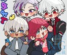 可愛いミニキャラ作成します 可愛いくて豊かな表情ならお任せください！ イメージ2