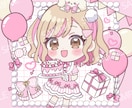 ゆるふわなアイコン、グッズのミニキャラ描きます アイコンからグッズまでゆるふわを届けます(*ˊˋ*) イメージ3