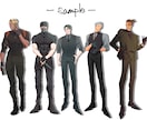あなたの理想の男性キャラ描きます TRPGや創作などイメージを形にして楽しみたい方へ イメージ4