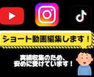 ショート動画OK   SNS向け動画編集をします テンポよく見やすい動画に仕上げます！ イメージ1