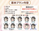 SNS特化⭐︎ミニキャラアイコン10点制作します 高画質納品◎商用無料◎SNSスターター様にもおすすめ♩ イメージ2