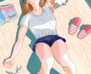 シンプル・かわいい・おしゃれ系イラスト描きます 商用OK！雑誌やwebの挿絵など希望のトーンに合わせて作成！ イメージ4