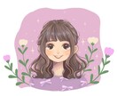 優しい雰囲気のある似顔絵描きます 優しく、あたたかみのある絵柄で似顔絵描かせてください! イメージ2