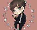 SNSでご利用いただけるアイコン等を制作します 貴方だけのアイコンイラストを描きます イメージ3