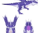 ドラゴン・モンスター・エネミーデザインいたします ◇TCGイラストレーターが手がけるモンスターイラスト！ イメージ3