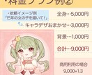 もちもちでかわいいミニキャラ作成します キャラクターデザインが決まってない人向けのプランもあります！ イメージ6