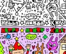 可愛いイラスト描きます 世界に一つだけな素敵なイラストかきます イメージ2