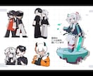 ぷにぷにSDイラスト描きます キャラクター2人頼んでも2,000円！ イメージ4