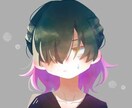 SNS用アイコン描きます 主線なしイラストのアイコンが欲しい方に イメージ1