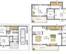 間取り図のトレースをして手書き風にします 既存の間取り図を手書き風のスタイルでトレースします。 イメージ3