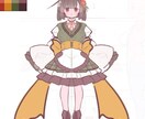 あなただけのオリジナルキャラクターを作ります ｢こんなキャラクターが作りたい｣と漠然と考えた要素を形に。 イメージ2