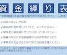 資金繰り表の作成をお手伝いします 資金繰りにお悩みの方、金融機関に提出を求められている方必見 イメージ1